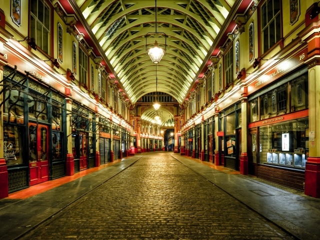 Лондон ночью