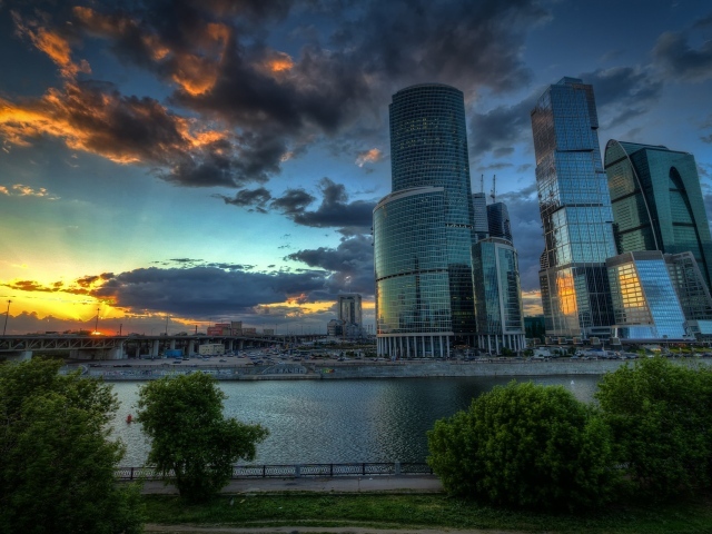 Небоскребы в Москве