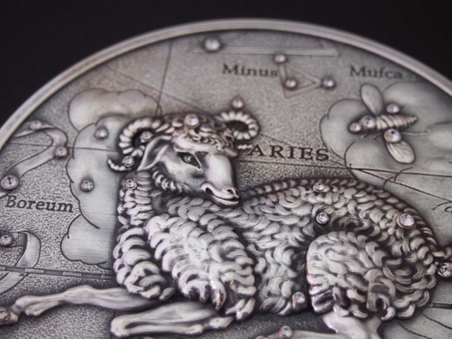 Овен на монете