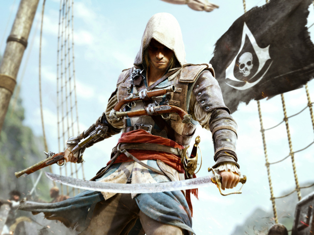 Assassin's creed IV в корабле