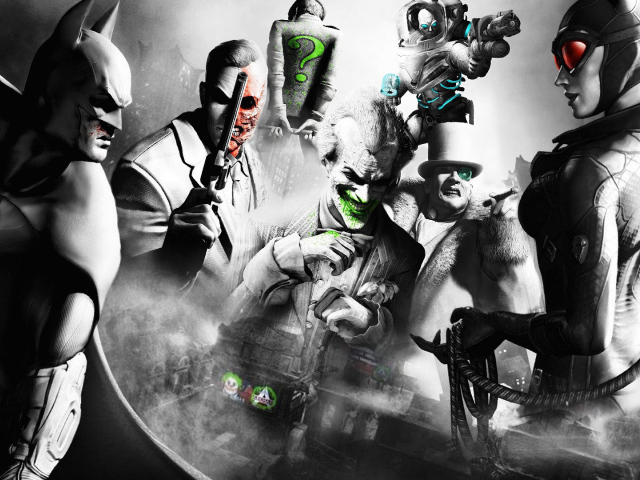 Batman: Arkham Orgins все герои