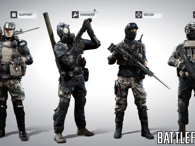  Battlefield 4 выберите класс
