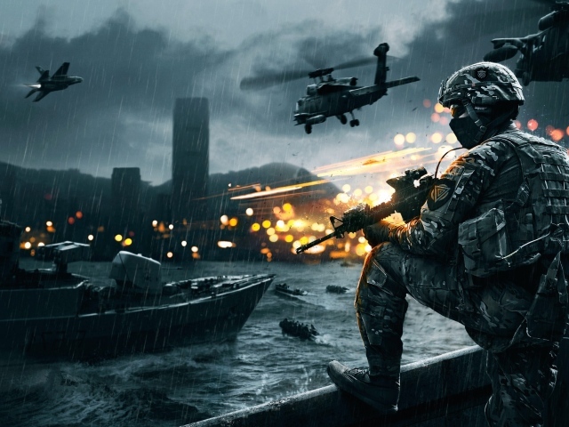 Battlefield 4 снайпер флота