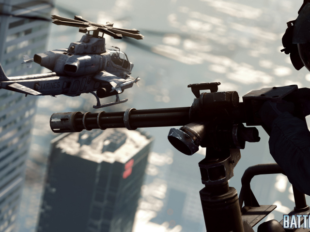 Battlefield 4 солдат в вертолете