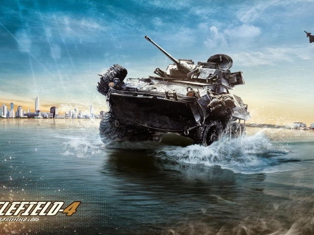  Battlefield 4 военная машина