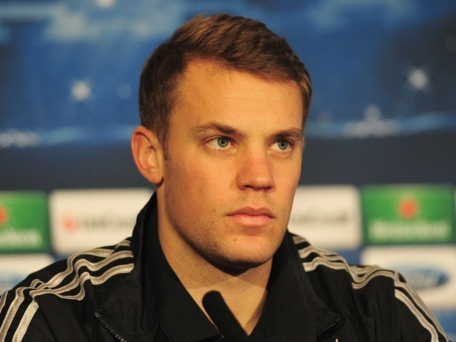 Бавария Мануэль Нойер крупным планом