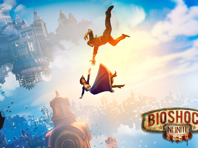 Bioshock Infinite: герой спасает даму