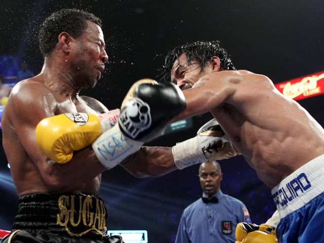 Боксер Шейн Мосли против Пакьяо