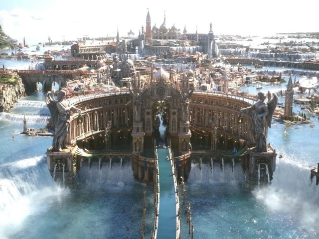 Город в игре Final Fantasy xv