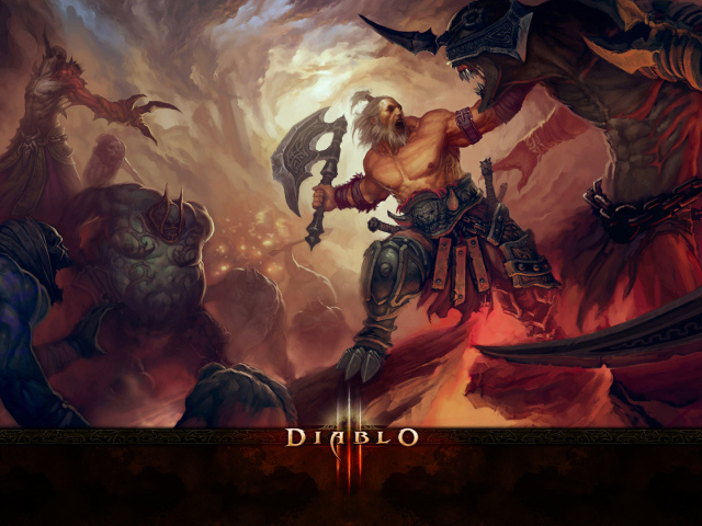 Diablo III: Варвар в бою HD