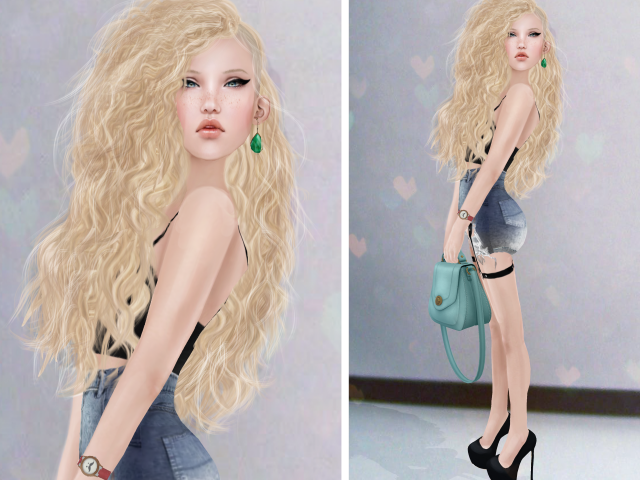 Рисунок, девушка swag