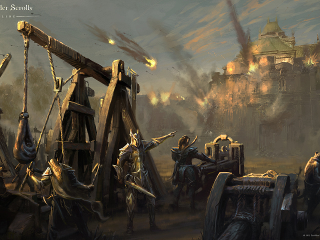 Elder Scrolls Online: нападение на замок
