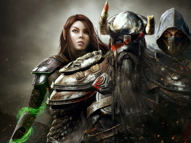 Elder Scrolls Online: варвар маг и лучник