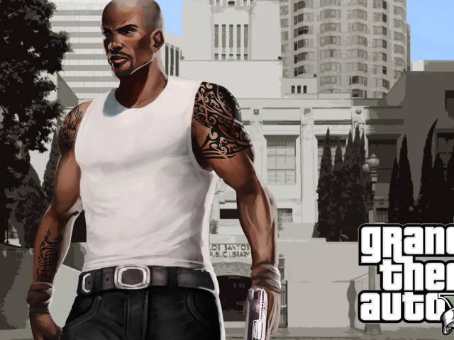 Grand Theft Auto V черный парень