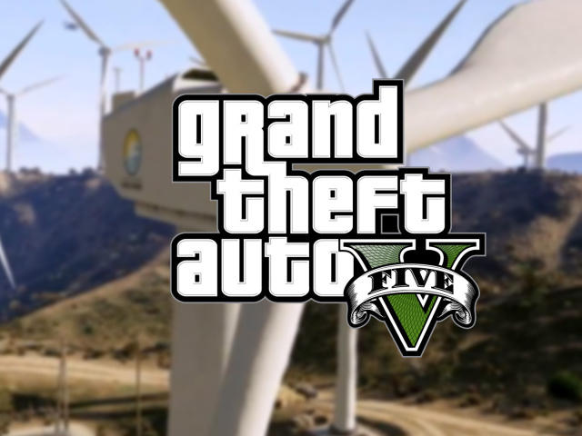 Grand Theft Auto V ветряная мельница