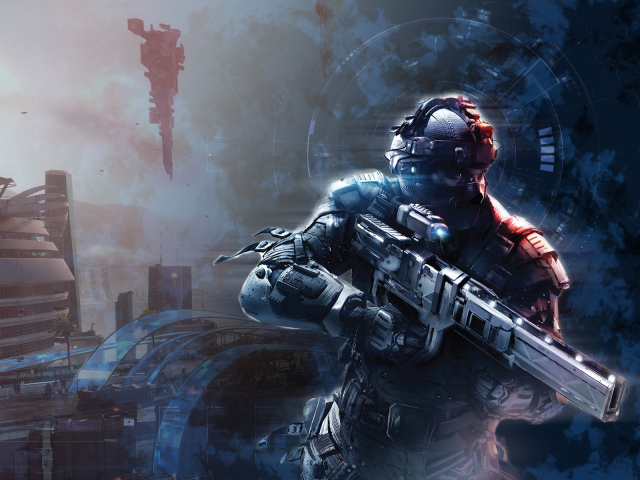 Killzone: Shadow Fall: главный герой в действии