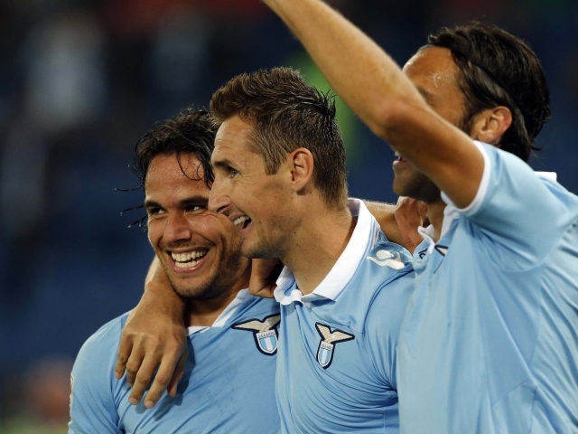 Лацио Мирослав Клозе и его команда