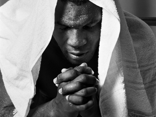 Майк Тайсон после боя