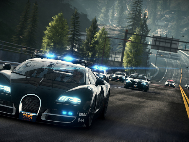 Need for Speed Rivals: полиция на преследовании