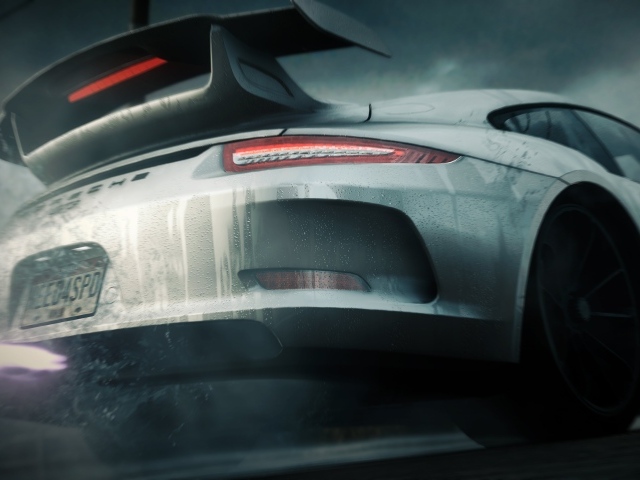 Need for Speed Rivals: белый Porsche