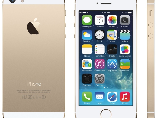 Новый Iphone 5S, цвет шампань, все ракурсы