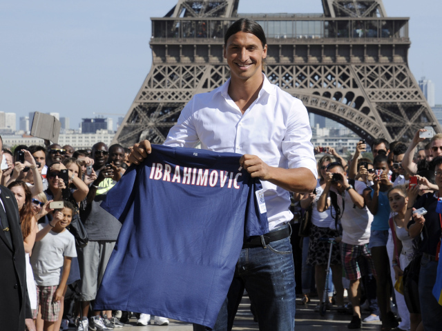 ПСЖ Златан Ибрагимович в Париже