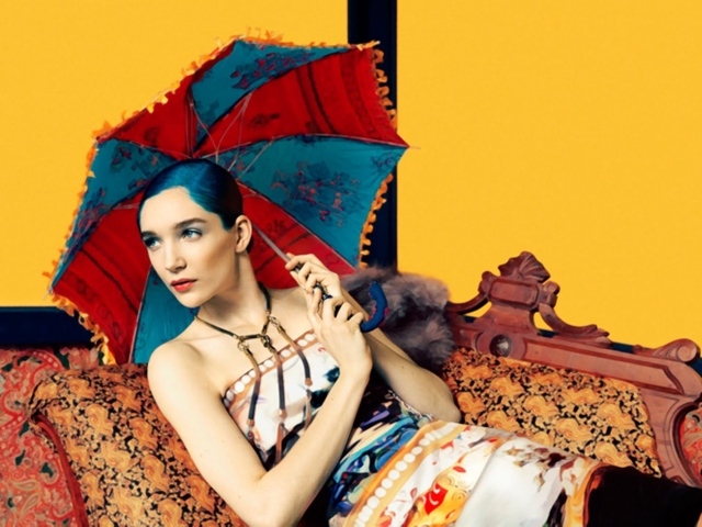 Фотография девушки в стиле картины маслом