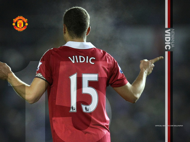 Лучший защитник Манчестер Юнайтед Неманья Видич