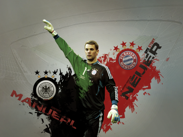 Лучший футболист Баварии Мануэль Нойер