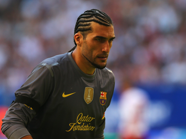 Лучший игрок Барселоны Хосе Пинто