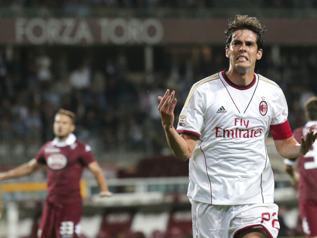 Лучший игрок Милана Кака злится