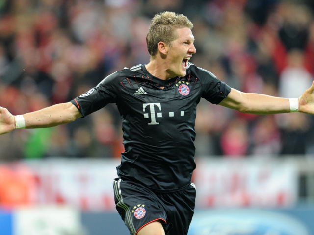 Футболист Баварии Бастиан Швайнштайгер