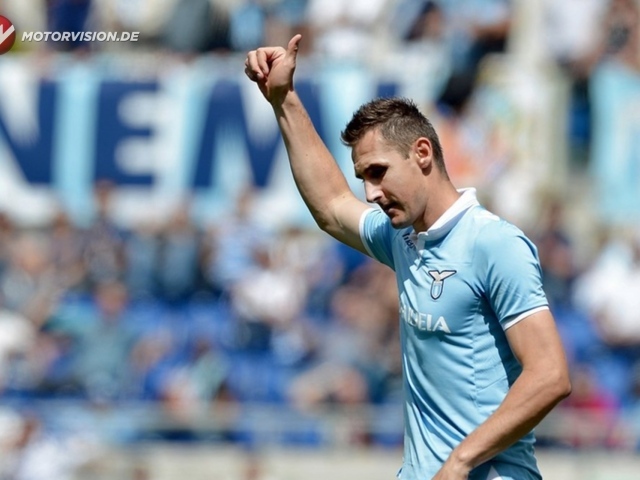  Футболист Лацио Мирослав Клозе