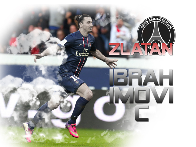  Футболист ПСЖ Златан Ибрагимович летит