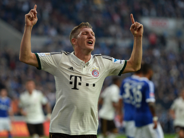 Игрок Баварии Бастиан Швайнштайгер