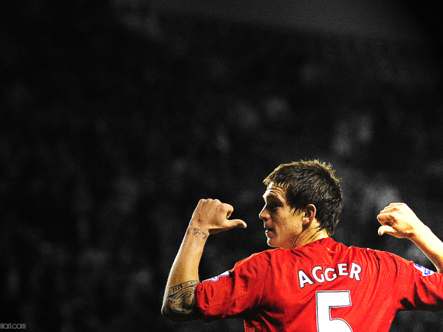 Игрок Ливерпуля Даниэль Аггер