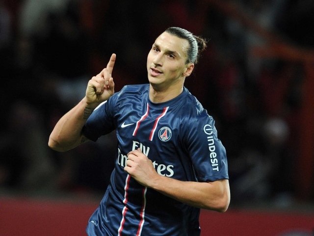 Игрок из ПСЖ Златан Ибрагимович