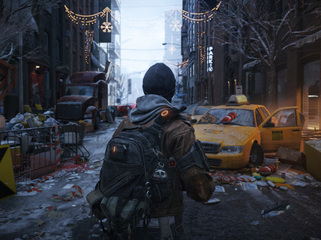 Tom Clancy's The division: ходьба на улицах города