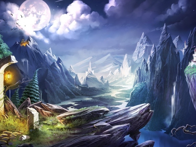 Trine 2 Complete Story: волшебный замок на холме