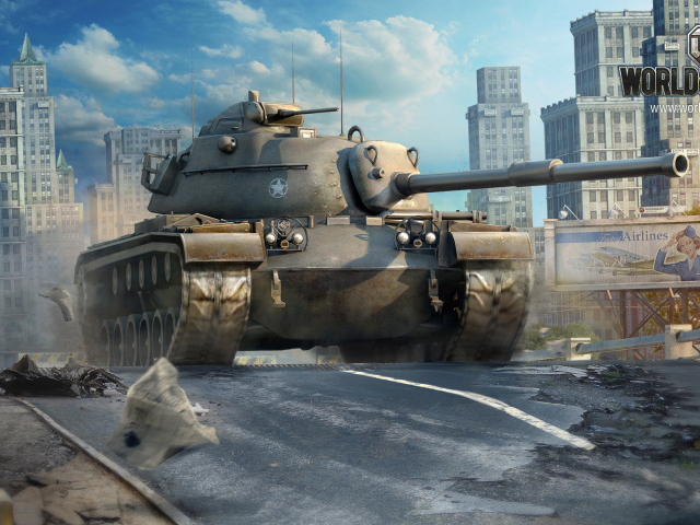 World of Tanks: американский танк M48A1