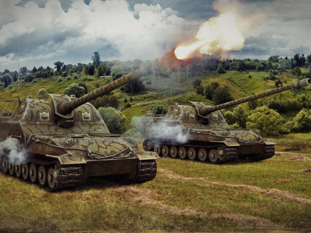 World of Tanks: артиллерия