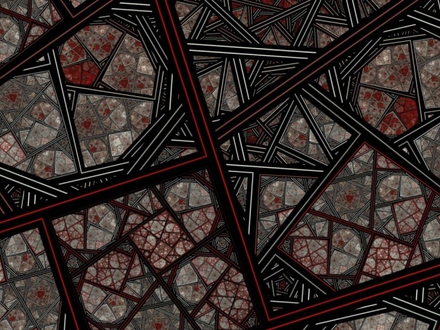 Красивый орнамент на полу