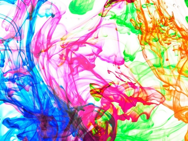 Разноцветный дым