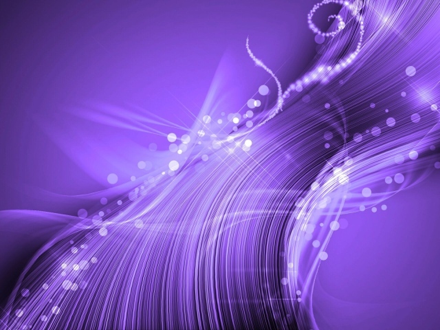 Фиолетовые волны 3Д