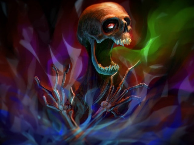 Скелет в 3-Д