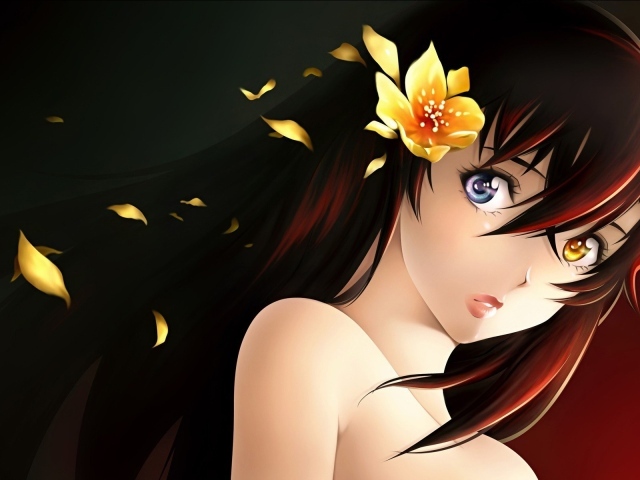 Обои с девушкой Аниме
