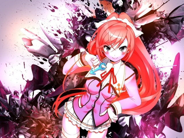 Аниме девочка с ключиком