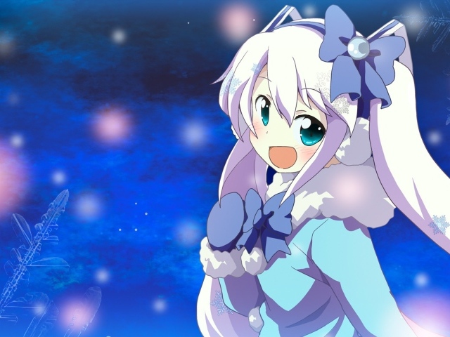 Девочка в зимней одежде