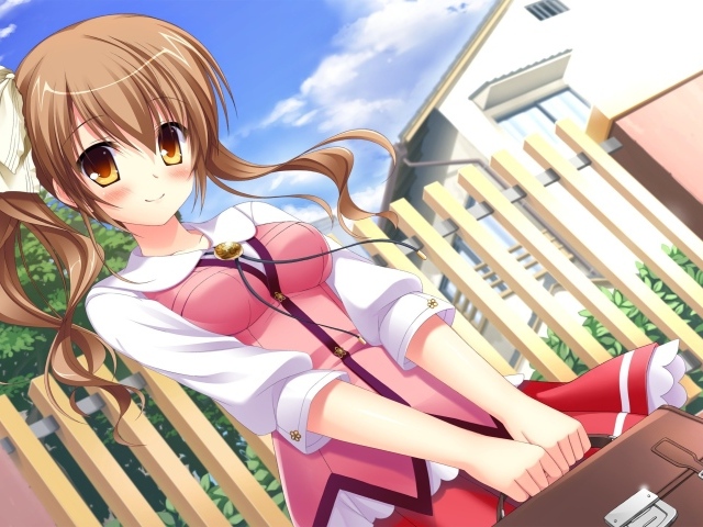 Ученица с бантиком