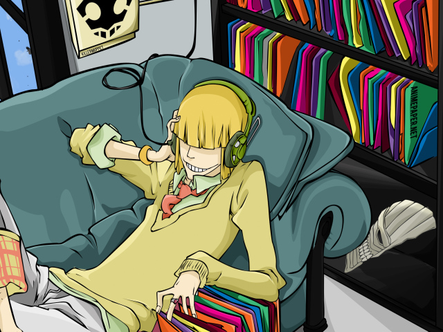 Парень с наушниками